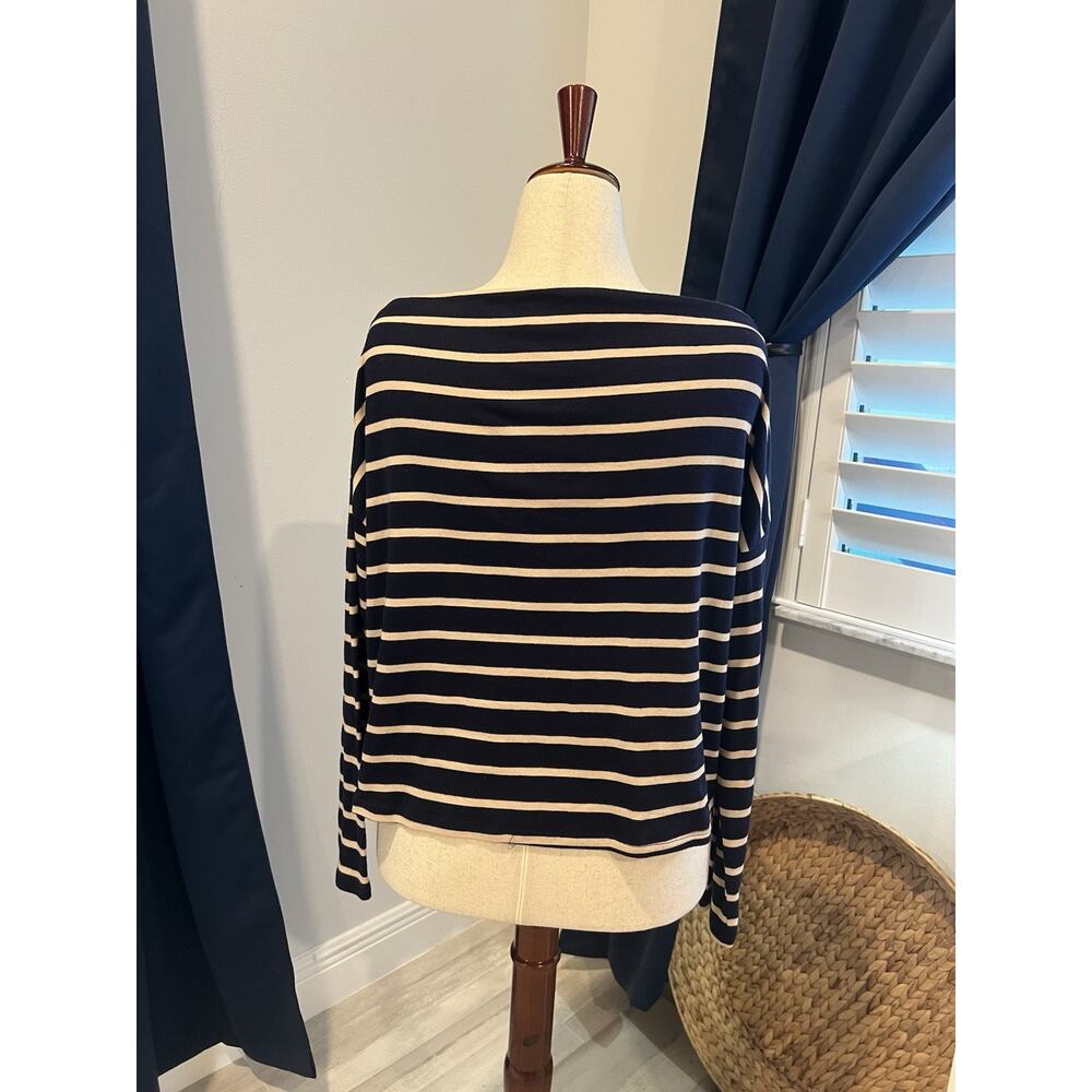 BY TOGETHER Boatneck long Sleeve Polyblend. Boat - Beach-lounge-casual-office- - Picture 3 of 6